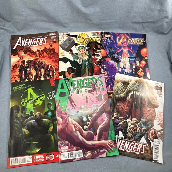 Avengers A-Force Asst Marvel Comics Lot of 12 Issues 2007-2015 Millennium Next - Picture 3 of 3